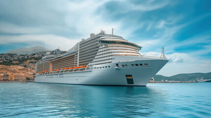 Wall Mural - Cruise Ship, Liners On most visited tourist sites