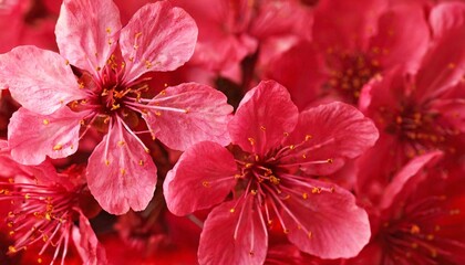 Poster - cherry blossoms in springtime