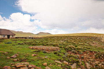 Reise nach Lesotho über den Sanipass, Drakensberge