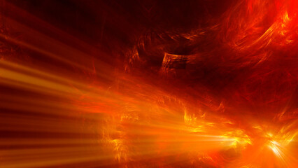 Wall Mural - Fire Flame Ray abstract illustration