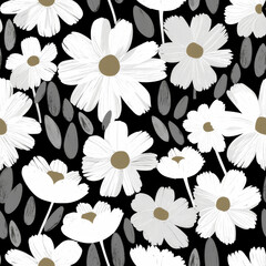 Wall Mural - pattern flower , flower seamless pattern, seamless floral pattern, seamless pattern flowers, flower pattern	