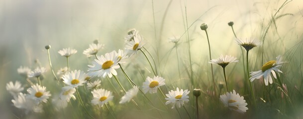 Canvas Print -  summer lawn