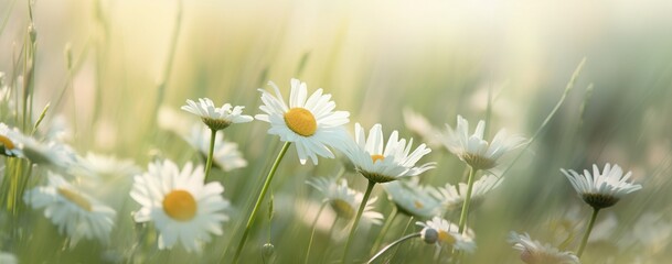 Canvas Print -  summer lawn