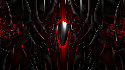 Poster - Cyber Steel Background Texture