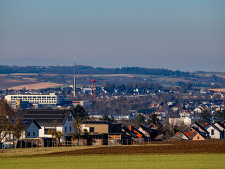 Canvas Print - Aussicht auf die Melanchtonstadt Bretten