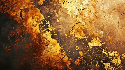 Wall Mural - Simple gold texture background generated by ai