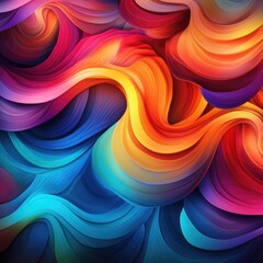 Wall Mural - Abstract background in bright colors