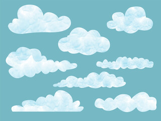 Wall Mural - clouds in the sky