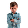 © JAArtificial - A boy standing with angry face png