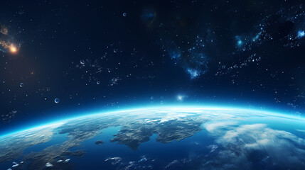  Admire our beautiful Earth from the vastness of space