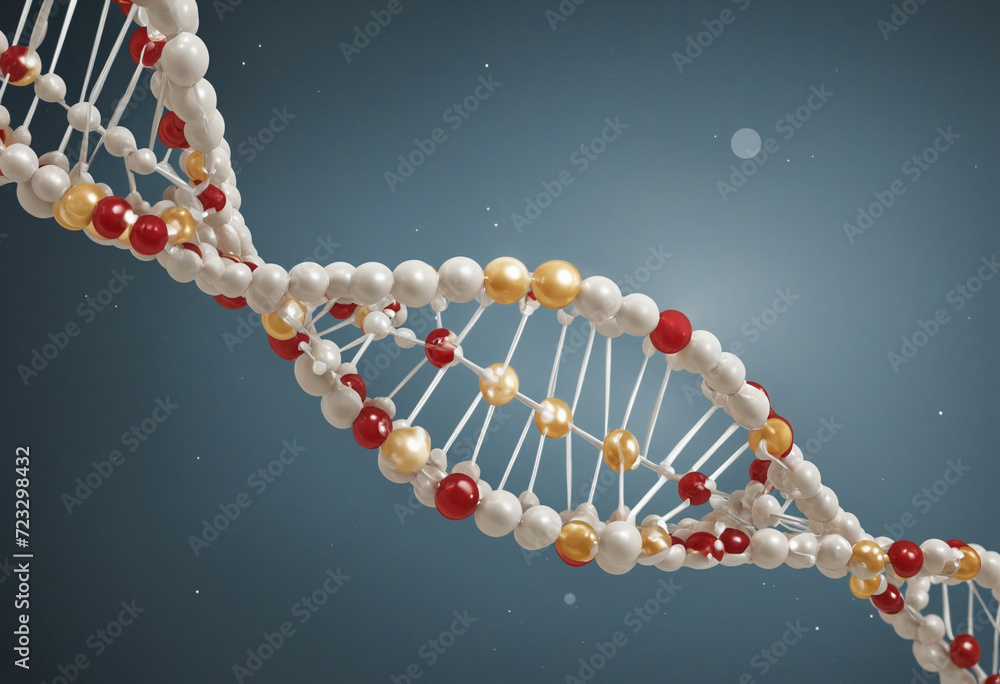 Exploring the Mysteries of Genetic Code: A Visual Representation of DNA ...