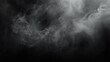 Close up shot of smoke on a black background. Suitable for various graphic design projects