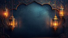 Image For A Wall Banner With Ramadan Theme