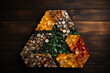 © ADDICTIVE STOCK - Creative recycling concept with plastic caps. Generative AI image
