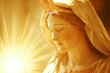 Radiant image of the immaculate heart of mary Symbolizing purity