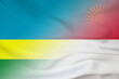 Rwanda and Monaco official flag international negotiation MCO RWA