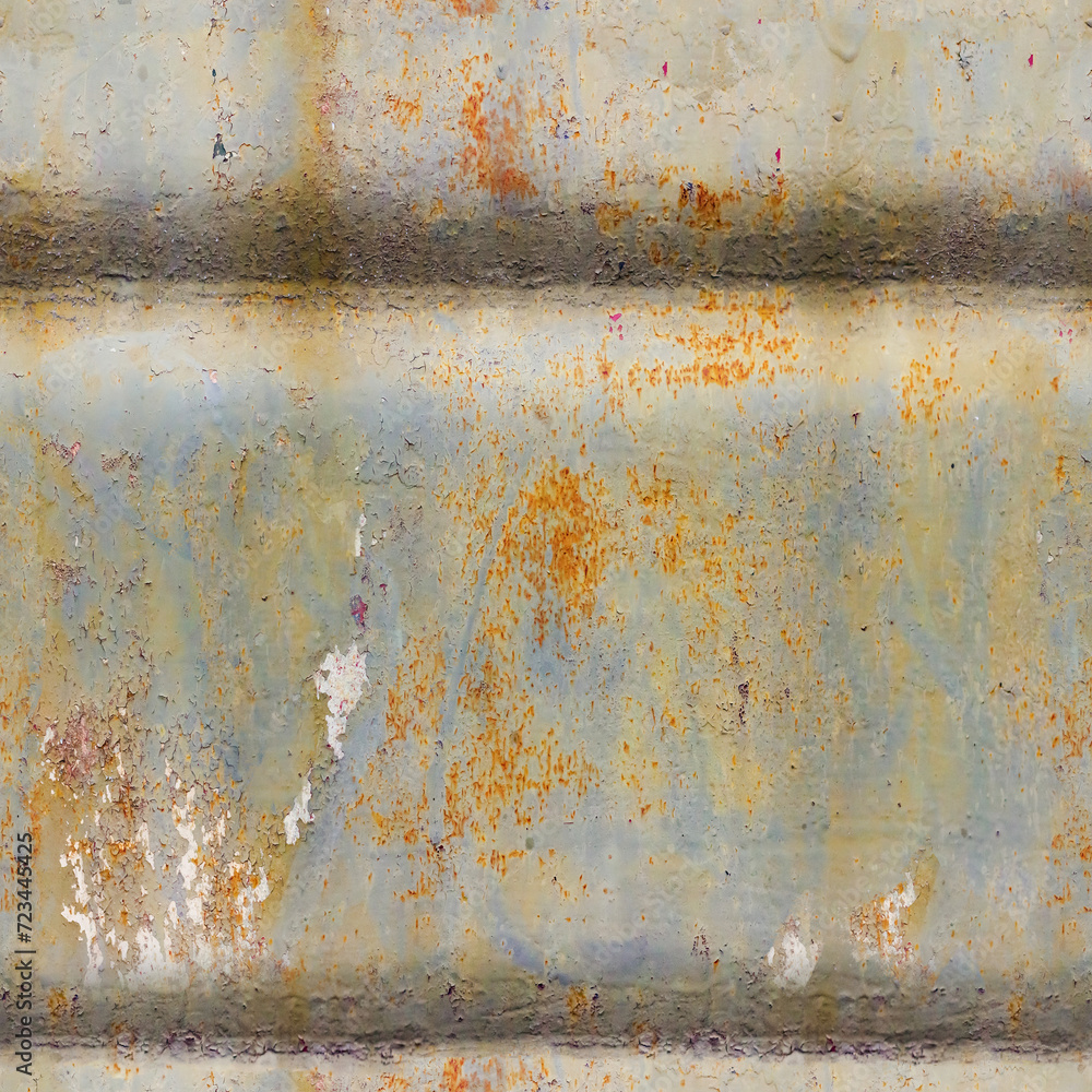Seamless texture photo of rusty and worn armored vehicle surface. Stock ...