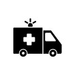 © AAVAA - Ambulance icon vector. ambulance truck icon vector. ambulance car