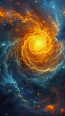 Wall Mural - Abstract vertical space animation with stars, constellations and nebulae. Shining stars of the galaxy. High quality 4k footage