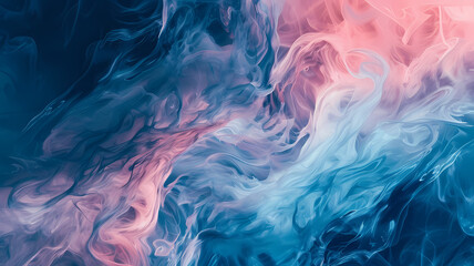 Wall Mural - Dynamic and Colorful Abstract Fluid Art Background