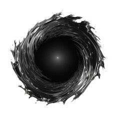 Wall Mural - Blackhole Isolated on Transparent Background
