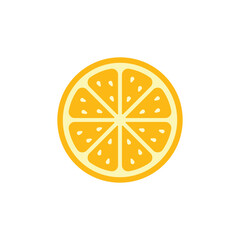 Canvas Print - lemon icon vector