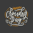 © Muhammad - groundhog day typography , groundhog day lettering , groundhog day