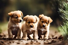 Three Chihuahua Puppies