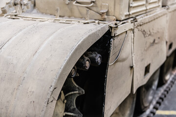 Wall Mural - tank track detail