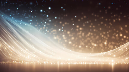 Featuring stunning soft bokeh lights and shiny elements. Abstract festive and new year background