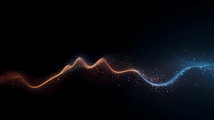Wall Mural - abstract background of future network technology and network connections