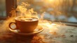 Envision coffee as a motivational potion, boosting confidence and igniting the spark needed to tackle the challenges of the day