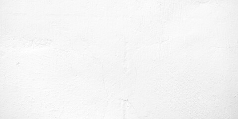 Wall Mural - White cement crack or concrete wall for background. Paper, texture, white,  Empty space.