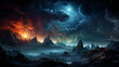 Otherworldly Twilight: The Enigma of Distant Worlds
