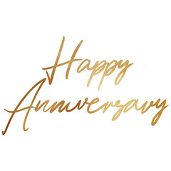 Wall Mural - Happy Anniversary Valentine Lettering Design