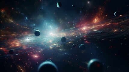 space galaxy background