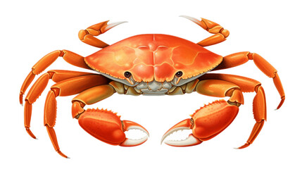 Wall Mural - Crab. Isolated on a white background png like