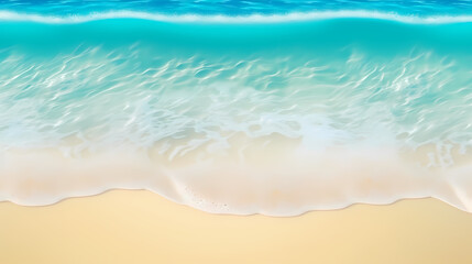 Wall Mural - Abstract beautiful beach background with crystal clear water