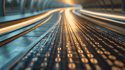 Concept of future digital transformation and Information transfer