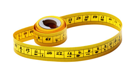 Tape Measure. Isolated on a white background png like