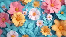 Flowers Background, Floral Background, Wallpaper