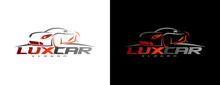 Abstract Logo Car Design Concept Automotive Topics Vector Logo Design Template. Vector Logo Illustration 