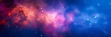 Fototapeta  - Beautiful outer space background with colorful nebula - AI Generated