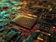 © Metzae - macro shot of a stylized computer circuit board