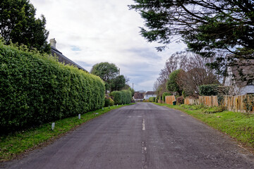 Wall Mural - Typical English residential area view