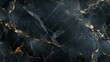 back marble Nero marquina wallpaper background with hints of gold, luxurious, black