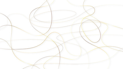  Random chaotic lines abstract geometric pattern vector background.