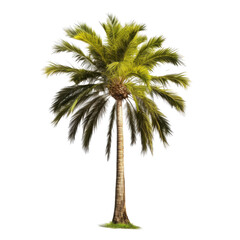 Sticker - Palm Tree. Isolated on a white background png like