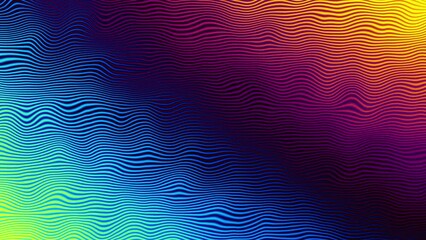 Leinwandbilder - Colorful Seamless Fluid Art Abstract Background. animation. 4k looping footage