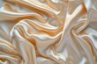© dreamdes - Creamy abstract smooth shiny fabric background. Silk or satin cloth. Luxurious and smooth. Backdrop for design, banner, wallpaper, card